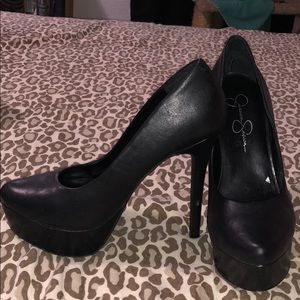 Black Jessica Simpson heels